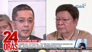 Rep Marcoleta Halos P1B nalipat sa accounts ng Comelec official  24 Oras [upl. by Yantruoc]