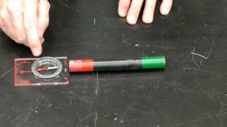 Magnetic Field Demo Bar Magnet [upl. by Pedrotti]