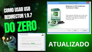 Como usar usb redirector 197 do zero [upl. by Wayne772]