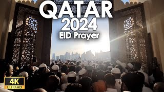 Eid Al Fitr Prayer  QATAR 2024 qatar 2024 eid [upl. by Hgielrahc]