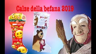 Apriamo Insieme le Calze della Befana 2019Masha e OrsoEmojiDragon Trainer [upl. by Izak892]