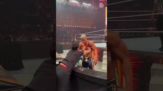 Cody Gets Attacked by a aficionado during live Event viralvideo wrestling wwewrestler aew wwe [upl. by Neerhtak]