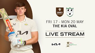 🔴 LIVE Surrey v Worcestershire  DAY TWO  Vitality County Championship [upl. by Cranston220]