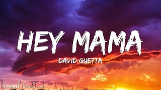 Hey mama  David guetta feat Nicki minaj amp Bebe rexha amp Afrojack edit audio [upl. by Coopersmith471]