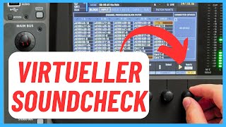 Virtueller Soundcheck Setup auf dem Behringer X32 [upl. by Catherina]