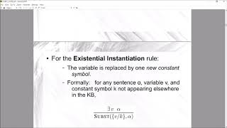 CS461 AI CH09 Lecture 91 Propositional vs FirstOrder Logic [upl. by Eeb]