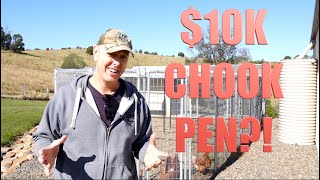 10 000 Chicken Pen  The Ultimate Chook Coop [upl. by Marie-Ann560]