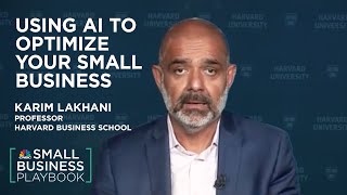 Harvard Business School Professor on using AI to optimize your small business [upl. by Nerhtak]