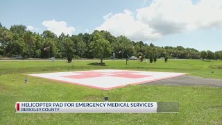 Helicopter landings in Berkeley County aim to lower emergency response times [upl. by Filemon742]