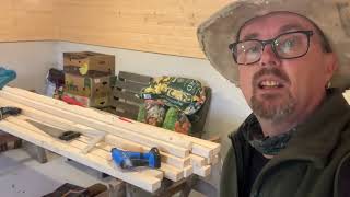 Hur jag bygger hönshus Del2  How i build a Hen house Part2 [upl. by Yespmed]