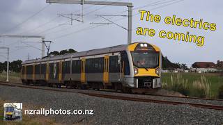 Pukekohe EMU test runs Part 2 [upl. by Nork]