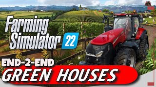 how to use Greenhouses End to End  Farming Simulator 22 [upl. by Francis]