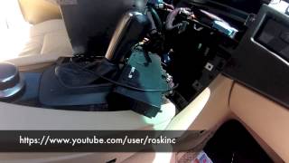 e60 5 series bmw aux wire routing and center console routing [upl. by Yecart9]