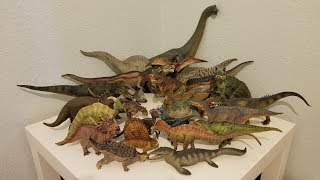 Gigantic Papo Dinosaurs Collection Review 23 Dinos [upl. by Sukramaj]