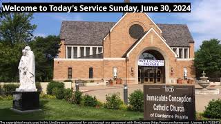 Sunday Mass June 30 2024 [upl. by Hardunn542]