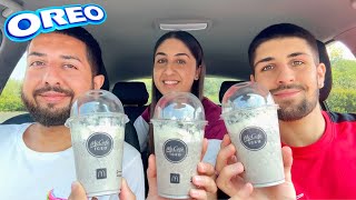 NEW MCDONALDS OREO FRAPPE REVIEW [upl. by Hteb]