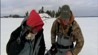 Ice Fishing Line Wisdom and the Amazing Uni knot [upl. by Akenit]