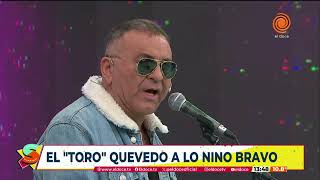 EL TORO QUEVEDO pasó por Seguimos en El Doce y la rompió cantando quotNostalgiasquot un clásico tanguero [upl. by Haldeman998]