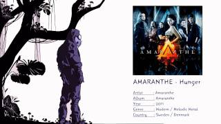 Amaranthe  Hunger HD [upl. by Norret]