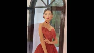 Chic  Beautiful Red Prom Dresses [upl. by Samp]