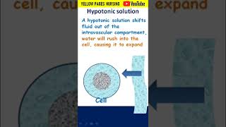 Hypotonic solution  045 Sodium Chloride 045 NaCl [upl. by Atteloc]