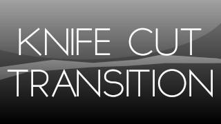 After Effects Tutorial Knife Cut Transition [upl. by Sianna455]