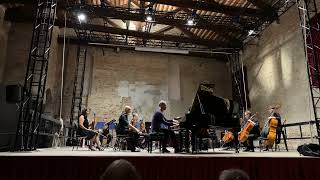 Mozart Piano Concerto No 20 KV 466  II Romance  Florian Stemberger live in Chioggia [upl. by Cryan219]