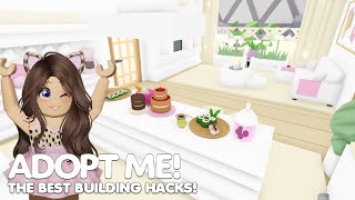 THE BEST BUILDING HACKS in Adopt me Compilation adoptme roblox speedbuild [upl. by Stephana]