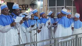 ESOCS CHURCH MT ZION NHQ CHOIRNHC Song Ministration Tittle God is Great God is Good [upl. by Debbie]