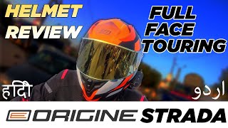 ORIGINE STRADA Advanced  Helmet Review اردو  हिंदी [upl. by Cliffes]