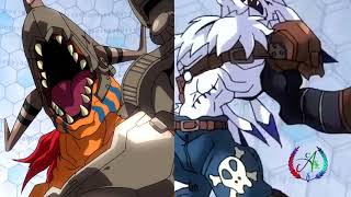 Digimon Tri  Omegamon Digivolve Sequence [upl. by Sirhc]