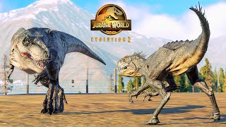 New Camp Cretaceous DLC Scorpios Rex Big Eatie TREX Monolophosaurus 🦖 Jurassic World Evolution 2 [upl. by Ymassej]