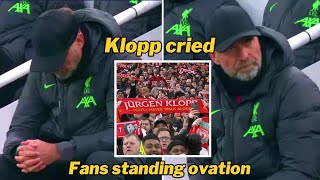 Jurgen Klopp cried as Liverpool fans chanting his name during Liverpool vs Norwich [upl. by Nichole]