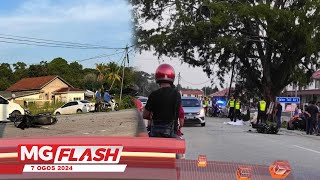 Pekerja Hotel Maut Motosikal Langgar Bezza MGFlash [upl. by Kannav160]