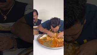 4KG MUTTON ROGAN JOSH RICE EATING CHALLENGE😱 BROTHER vs BROTHER🔥 shorts eating foodie [upl. by Daffodil899]