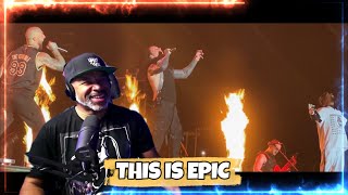 Insane Performance Falling In Reverse Tech N9ne amp Alex Terrible  Ronald Live Reaction [upl. by Asyal]