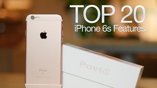 Top 20 iPhone 6s and iPhone 6s Plus features [upl. by Alanna914]