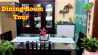 Dining Room Tour  Bangladeshi Small Dining Room Organization 2022  Simple Dining Room Décor Ideas [upl. by Oiluj]