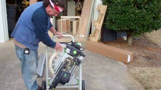 Review The Kapex Saw Stand by Kreg Kregs Custom Carpentry [upl. by Edme]