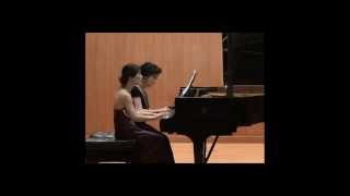 Franz Schubert Allegro Moderato und Andante for One Piano Four Hands D968 [upl. by Lontson]