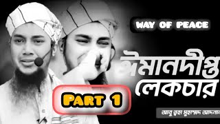 ঈমান সম্পর্কে অন্য বিস্তারিত ওয়াজ আবু তোহা আদনান।পার্ট ১। abutohamedia [upl. by Aehtorod]