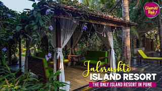 Best Luxury Resort Near Pune For Honeymoon  Jalsrushti Island Resort  WEEKEND BREAKS  GHUMAU KYA [upl. by Lynett]