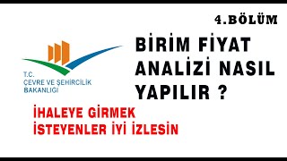 İNŞAAT BİRİM FİYAT ANALİZİ NASIL YAPILIR  Bölüm4 Artık analizi tamamlıyoruzExcel linki açıklamada [upl. by Ahsimin]