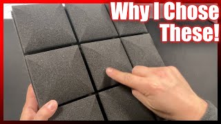 Acoustic Foam Panels Review  Why I Chose These Soundproof Panels [upl. by Frydman]