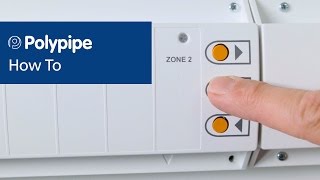 Programmable Thermostat  Programming  Polypipe Underfloor Heating [upl. by Sinclare]