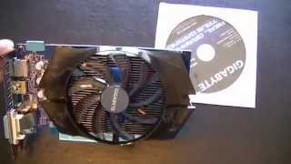 Gigabyte Radeon R7 260X 1GB GDDr5 Unboxing [upl. by Ylac]