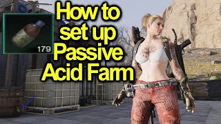 How to set up a Passive Acid Farm  Once Human [upl. by Sopher]