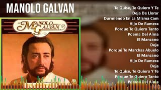 Manolo Galvan 2024 MIX Grandes Exitos  Te Quise Te Quiero Y Te Querré Deja De Llorar Durmien [upl. by Zamir]