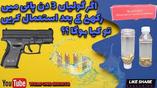 Goliya 3 Din Pani Me Rakhne Ke Bad Will Bullets Fire After Being Submerged In Water For Three Days [upl. by Entroc42]