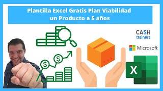 Plantilla Excel Gratis Plan Viabilidad un Producto a 5 años [upl. by Adarbil]